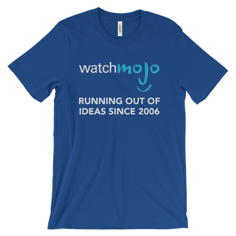 T-Shirt: Running out of ideas since 2006
